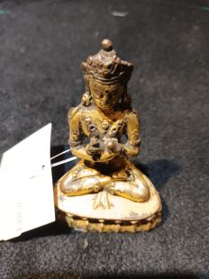 金剛持 8cm 老件精品手工佛像