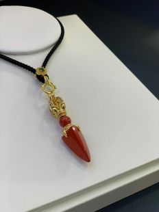 硃砂普巴金剛吊墜