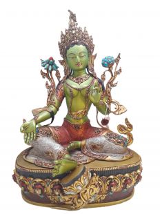 綠度母佛像 48cm